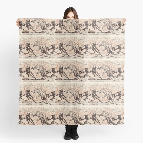 Dog Eat Hyena World Scarf