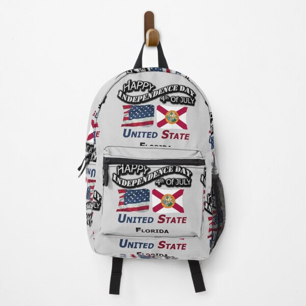 Item preview, Happy Independence Day Florida State, Happy 4th Of July Gift, Happy Independence Day USA, Design with Flags for each state in the United States. designed and sold by roji-world-shop.