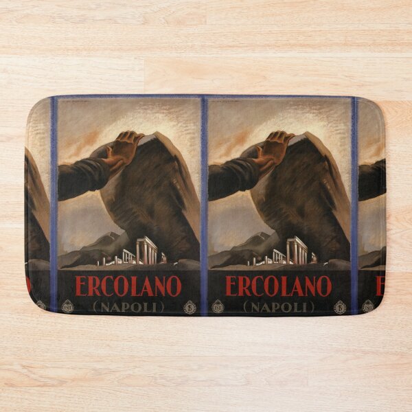 Item preview, ENIT Ercolano Napoli vintage travel poster designed and sold by stickart-marek.