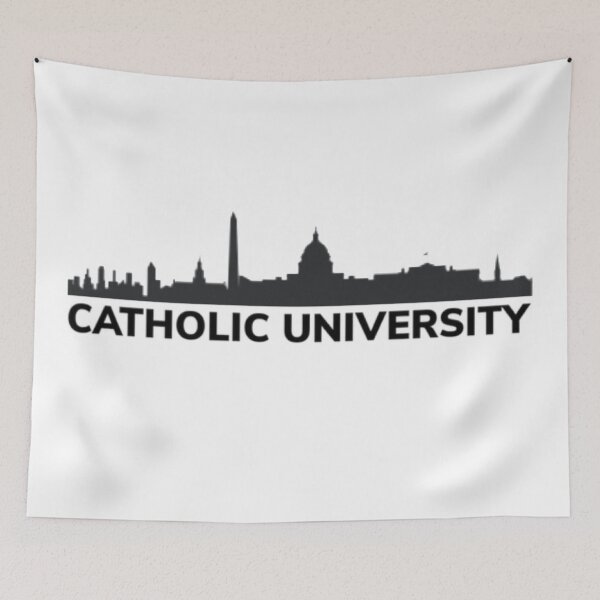 Item preview, Catholic University DC Cityscape designed and sold by nochillaly.