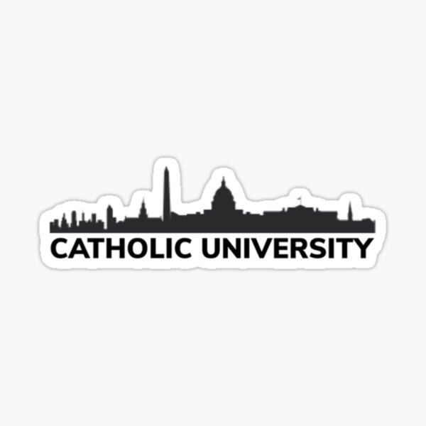 Item preview, Catholic University DC Cityscape designed and sold by nochillaly.