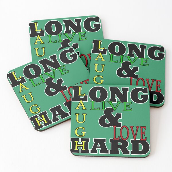 Item preview, Live, Love and Laugh,  Long and Hard! designed and sold by WellofWords.