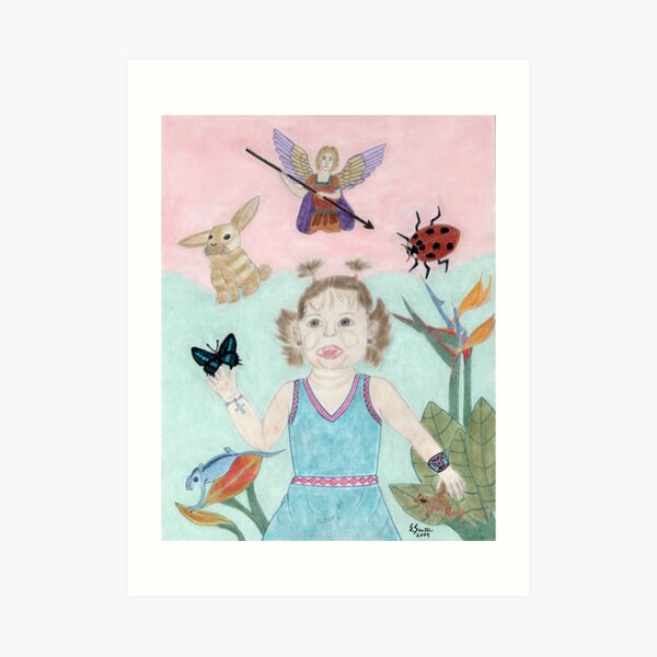 A Child's Light Art Print