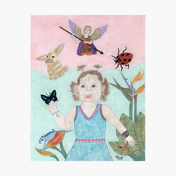 A Child's Light Photographic Print