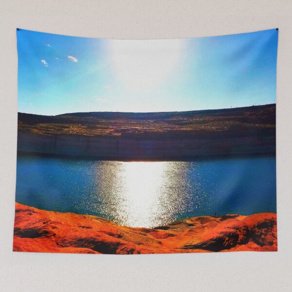 Item preview, Red Rocks, River Sunset designed and sold by IgniteWithin.
