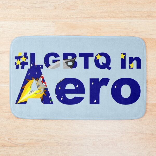 Item preview, #LGBTQInAero designed and sold by ArtsySciTi.
