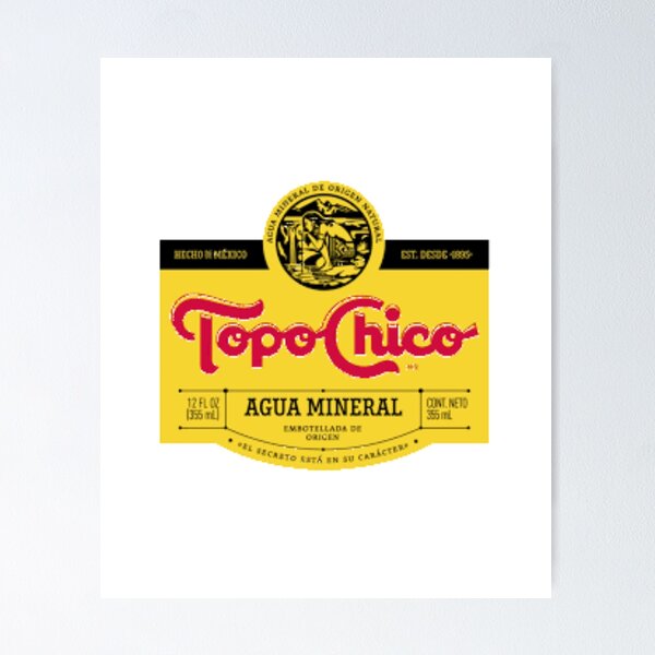 Item preview, Topo Chico mexican mineral water designed and sold by Jeangel97.