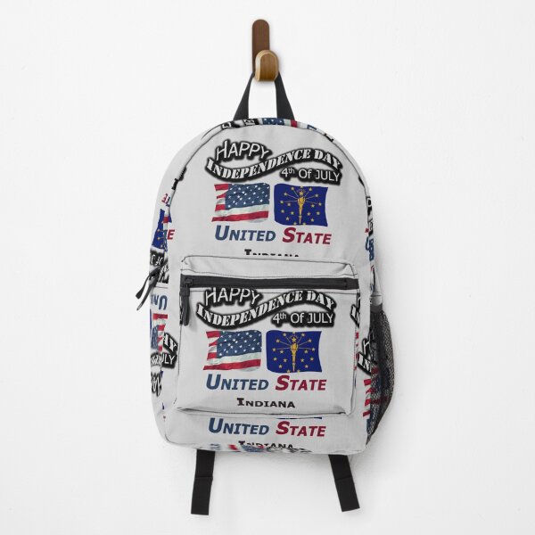 Item preview, Happy Independence Day Indiana State, Happy 4th Of July Gift, Happy Independence Day USA, Design with Flags for each state in the United States. designed and sold by roji-world-shop.