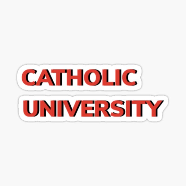 Item preview, Catholic University Bold designed and sold by nochillaly.