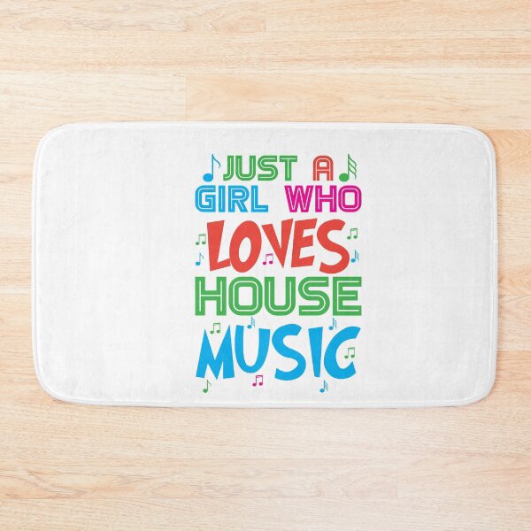 Item preview, Music t-shirt , Just girl who loves House Music , designed and sold by JobaBreezy.