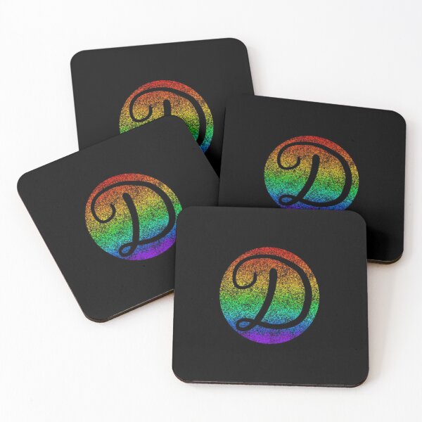 Item preview, Rainbow Letter D designed and sold by asfricke.