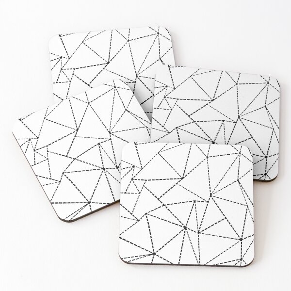 Item preview, Ab Dot Lines White designed and sold by ProjectM.