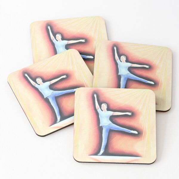Item preview, Wesley Taylor Artist Self Portrait Dancer Pose designed and sold by wesleytaylorart.