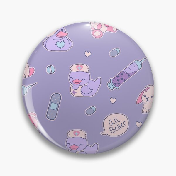 Item preview, All Better Menhera on Purple designed and sold by Cass Noel Studio.