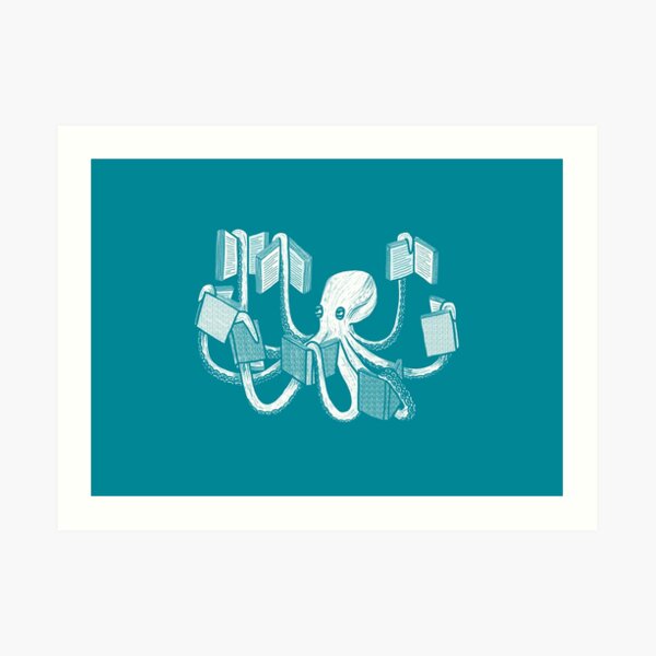 Armed With Knowledge Art Print