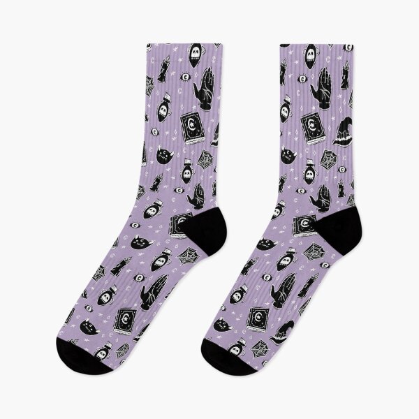 Item preview, Witchy on Pastel Purple designed and sold by Cass Noel Studio.