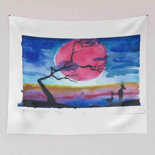 Item preview, African Sun Watercolor #4 designed and sold by BreonBliss.