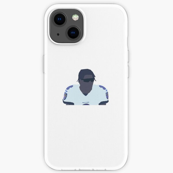 Lamar Jackson Drawing iPhone Soft Case