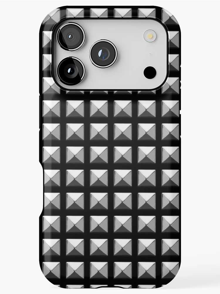 Thumbnail 1 of 4, iPhone Case, Pyramid Stud #2 designed and sold by Reeks808.