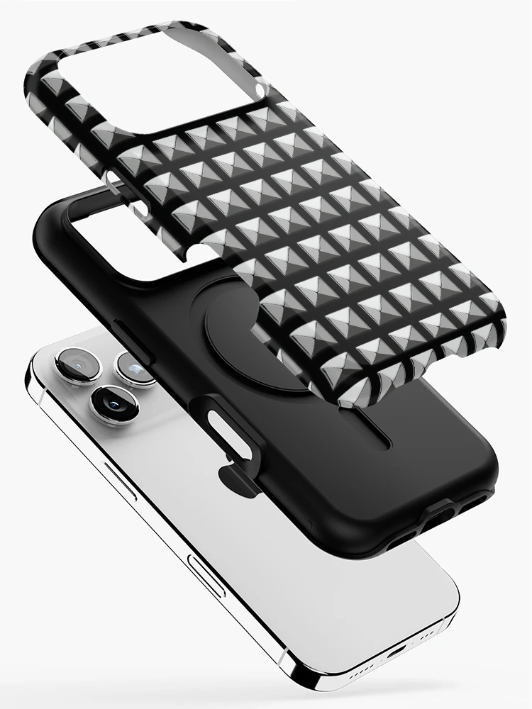 Thumbnail 2 of 4, iPhone Case, Pyramid Stud #2 designed and sold by Reeks808.