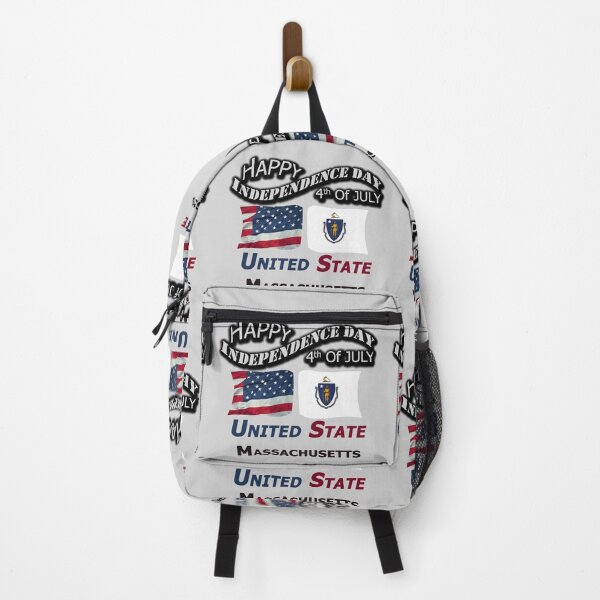 Item preview, Happy Independence Day Massachusetts State, Happy 4th Of July Gift, Happy Independence Day USA, Design with Flags for each state in the United States. designed and sold by roji-world-shop.