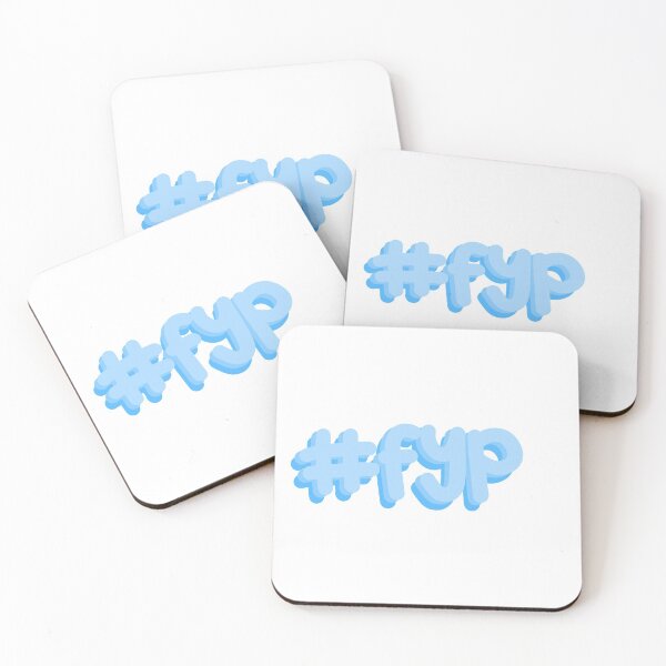 Item preview, blue #fyp for you page designed and sold by tsong123.