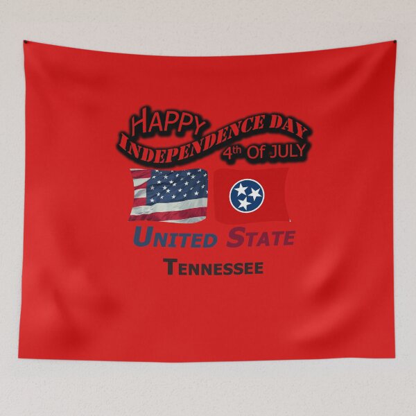 Item preview, Happy Independence Day Tennessee State, Happy 4th Of July Gift, Happy Independence Day USA, Design with Flags for each state in the United States. designed and sold by roji-world-shop.