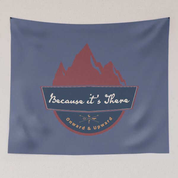 Item preview, Because it's There- Red Peaks designed and sold by Atomic Ducky.