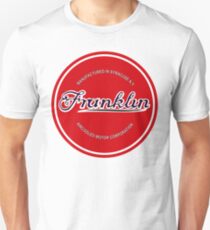 Franklin Engine Company Logo Slim Fit T-Shirt