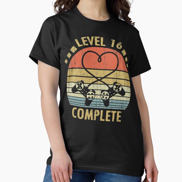 Artikel-Vorschau von Level 16 abgeschlossen - Geschenk zum 16. Hochzeitstag für Videospieler, designt und verkauft von nana1099.