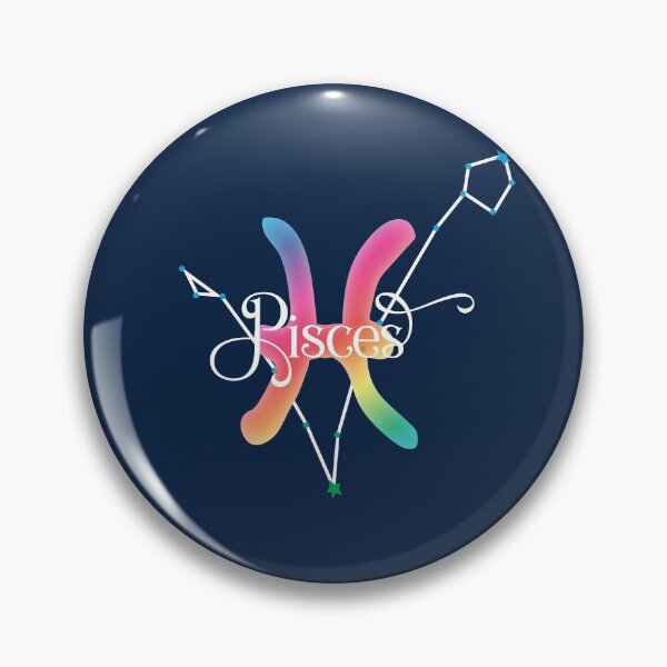 Item preview, Pisces Zodiac Constellation Rainbow designed and sold by WickedRefined - Nicole Demereckis.