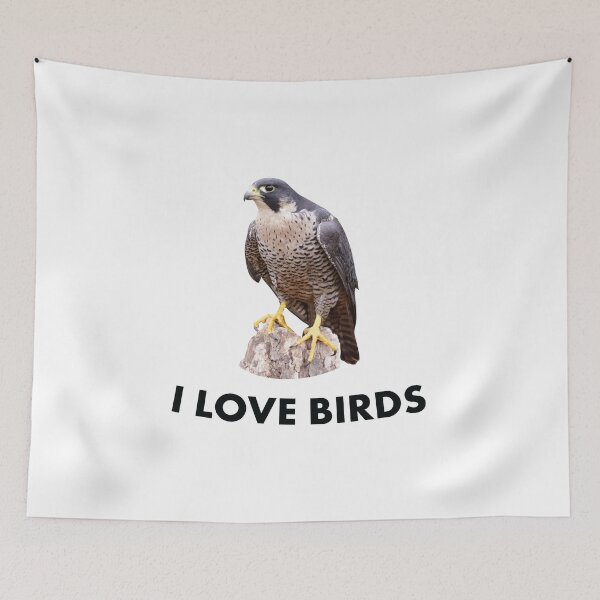 Item preview, Birding Falcon I Love Birds designed and sold by EstelleStar.