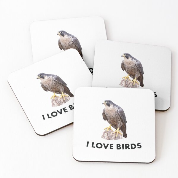 Item preview, Birding Falcon I Love Birds designed and sold by EstelleStar.