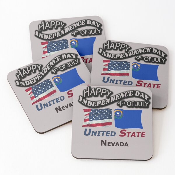 Item preview, Happy Independence Day Nevada State, Happy 4th Of July Gift, Happy Independence Day USA, Design with Flags for each state in the United States. designed and sold by roji-world-shop.