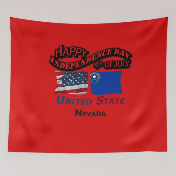 Item preview, Happy Independence Day Nevada State, Happy 4th Of July Gift, Happy Independence Day USA, Design with Flags for each state in the United States. designed and sold by roji-world-shop.