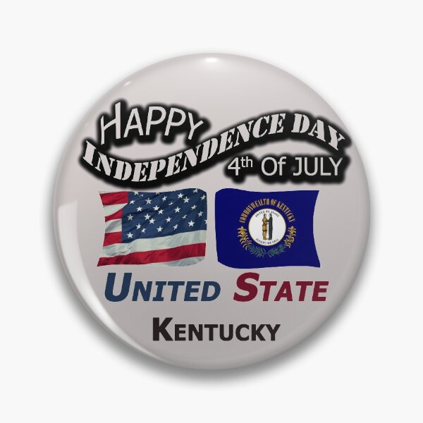 Item preview, Happy Independence Day Kentucky State, Happy 4th Of July Gift, Happy Independence Day USA, Design with Flags for each state in the United States. designed and sold by roji-world-shop.