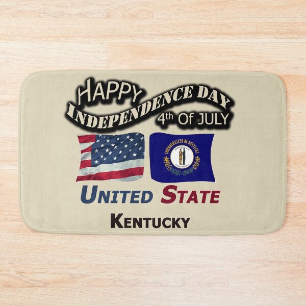 Item preview, Happy Independence Day Kentucky State, Happy 4th Of July Gift, Happy Independence Day USA, Design with Flags for each state in the United States. designed and sold by roji-world-shop.