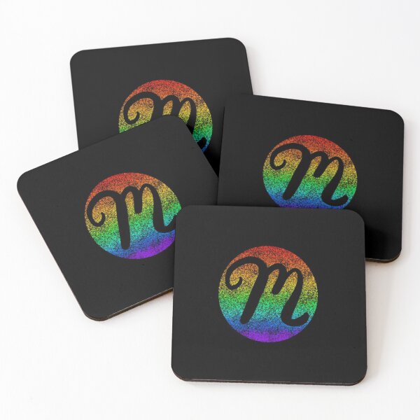 Item preview, Rainbow Letter M designed and sold by asfricke.