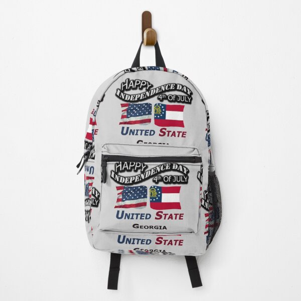 Item preview, Happy Independence Day Georgia State, Happy 4th Of July Gift, Happy Independence Day USA, Design with Flags for each state in the United States. designed and sold by roji-world-shop.