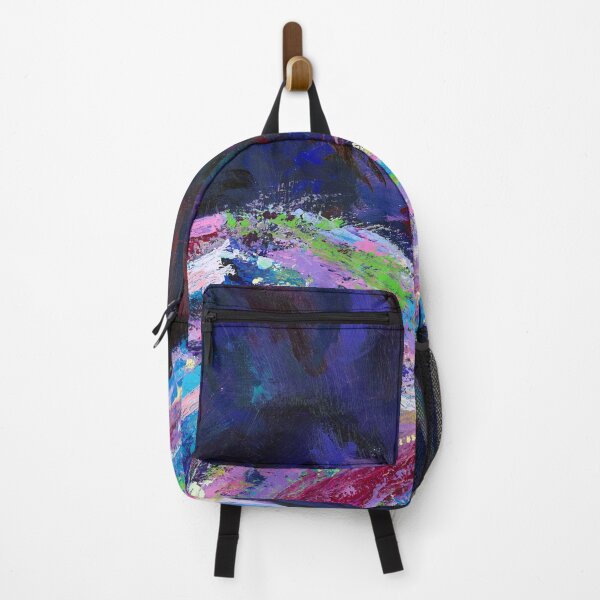 Item preview, Abstract Blue and Pink Art, Conversion, by Courtney Hatcher designed and sold by cghatcherart.