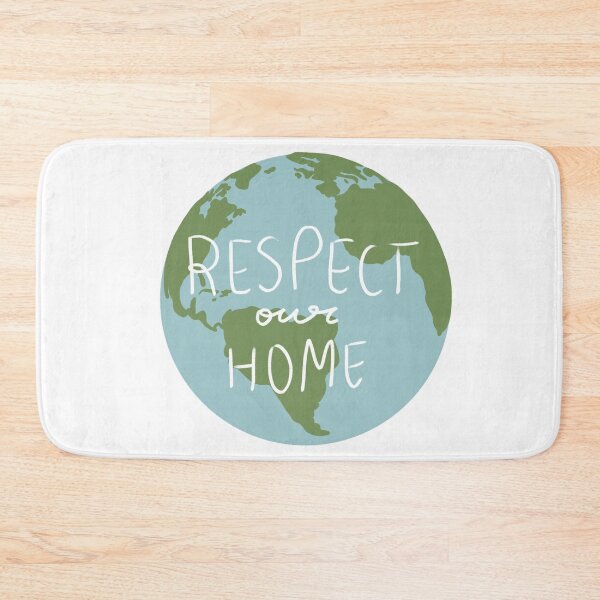 Item preview, Respect Our Home Globe designed and sold by Mazie Kate.