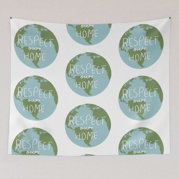 Item preview, Respect Our Home Globe designed and sold by Mazie Kate.