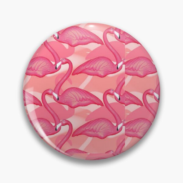 Item preview, Large Flock of Pink Flamingos designed and sold by jeannierose.