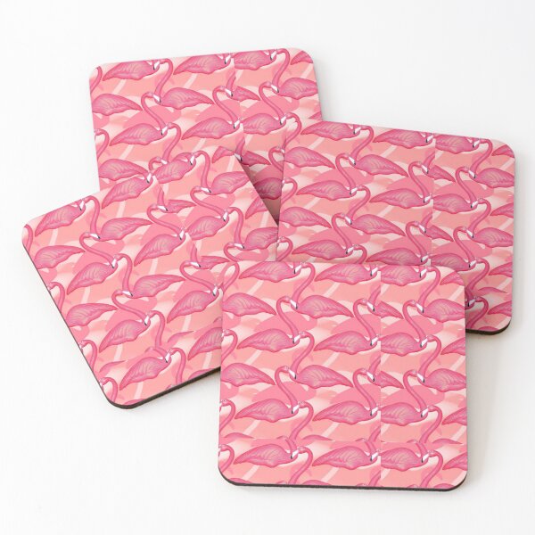 Item preview, Large Flock of Pink Flamingos designed and sold by jeannierose.