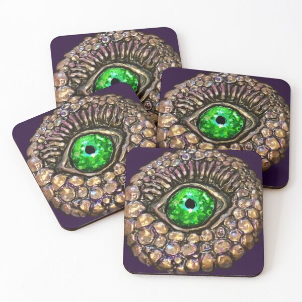 Item preview, Copper Dragon with Green Eye designed and sold by Lynn Harriet.