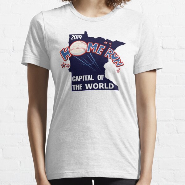 Minnesota Baseball Home Run Women Men Kids Essential T-Shirt