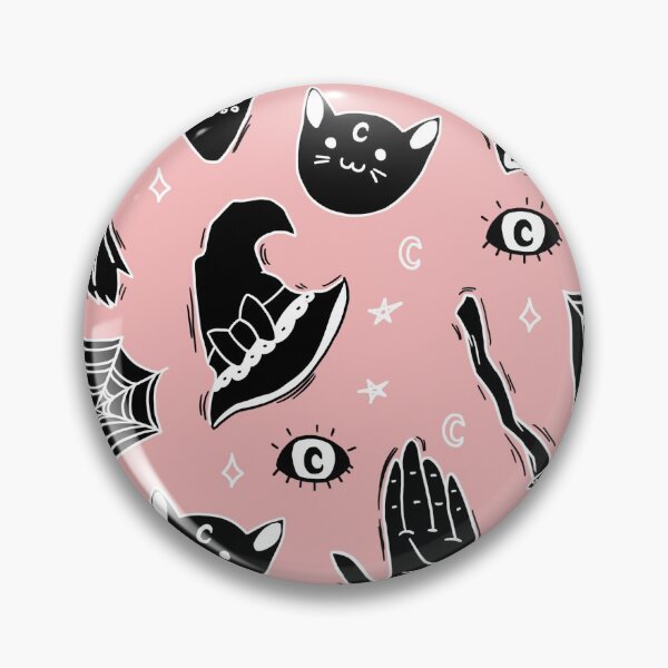 Item preview, Witchy on Pastel Pink designed and sold by Cass Noel Studio.
