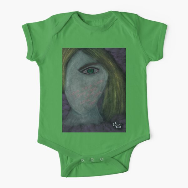 Expressing Love Short Sleeve Baby One-Piece
