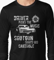 Driver Picks the Music Long Sleeve T-Shirt