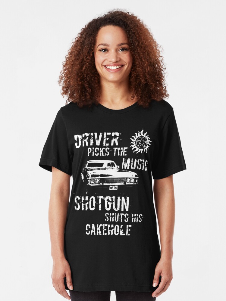 driver picks the music t shirt